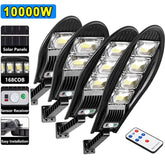 10000W Upgraded 168LED Solar Street Light Outdoor Waterproof LED For Garden-TI00807-Veeddydropshipping